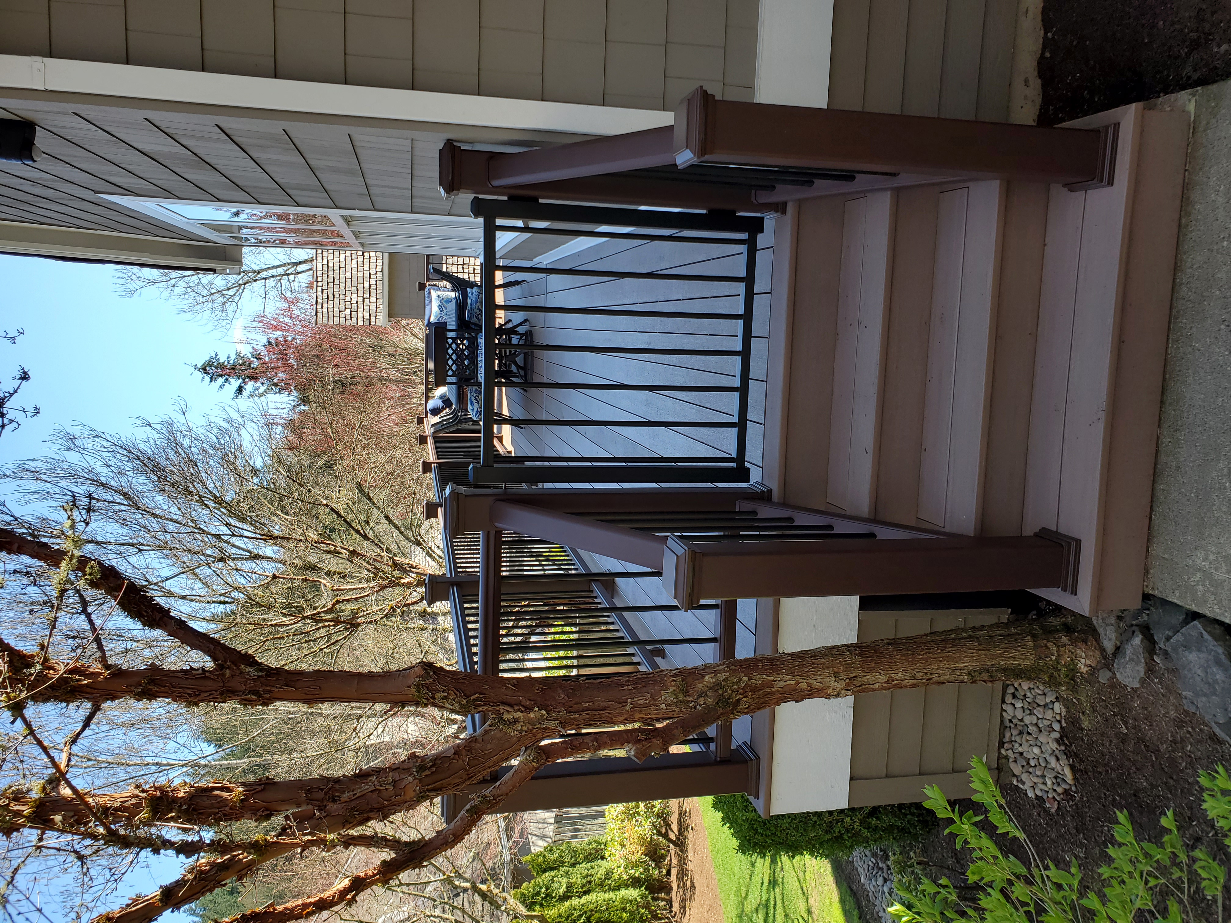 Cedar Mill Deck Company
Forest Heights Portland Oregon
Trex Handrail Trex Decking
Composite Decking Portland Oregon