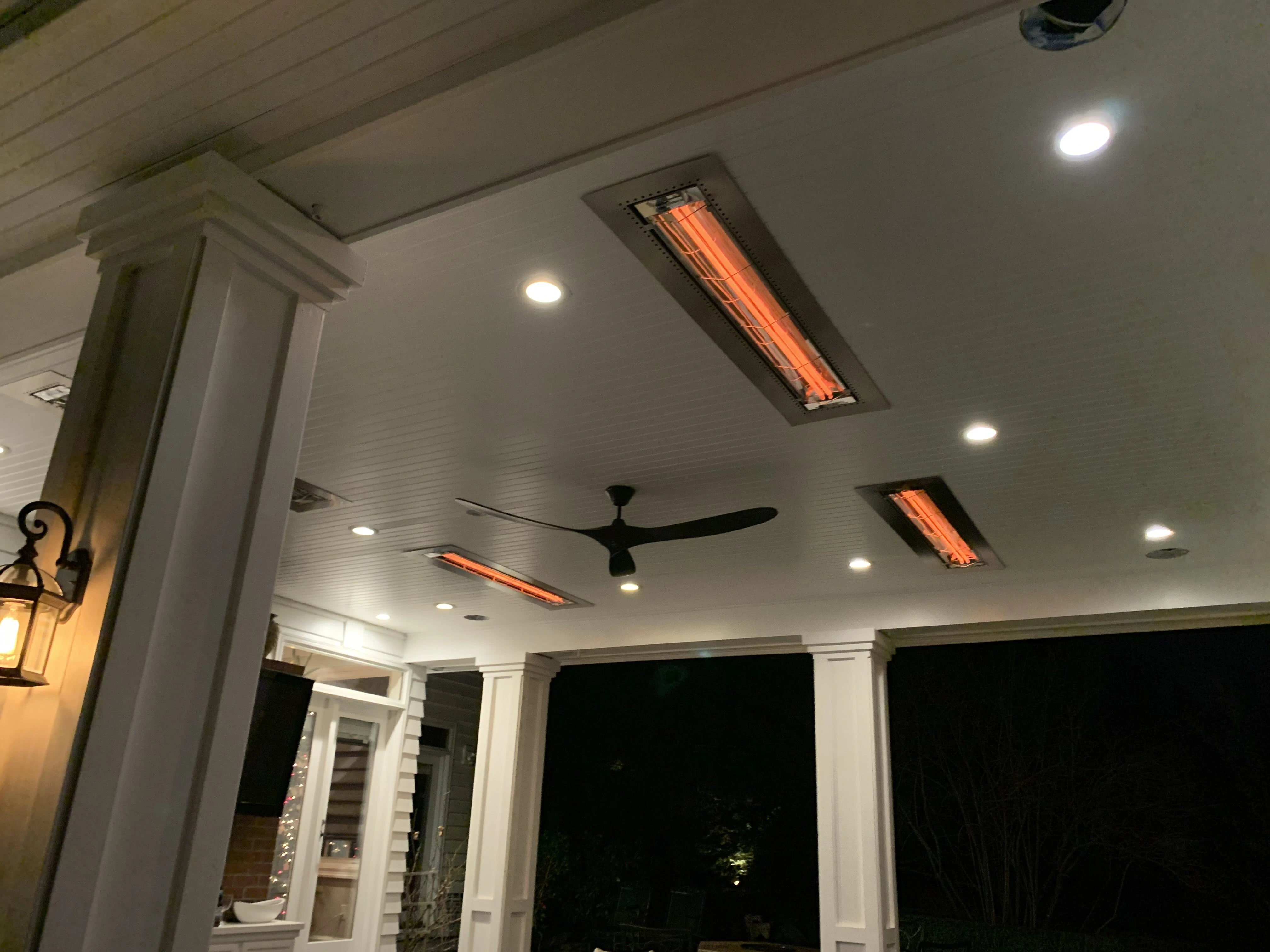 OUtdoor built in patio heaters
Cedar Mill Deck company
Portland oregon
Outdoor living heated patio structure
