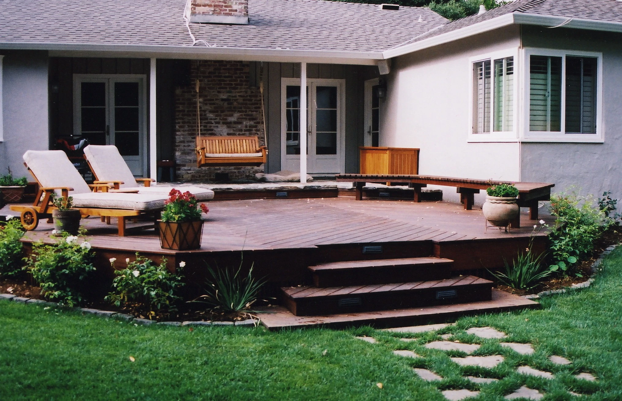 Cedar Mill Deck Company
John B Breiling
Ironwood Decking
IPE Decking 
San Carlos , California
Disneyland