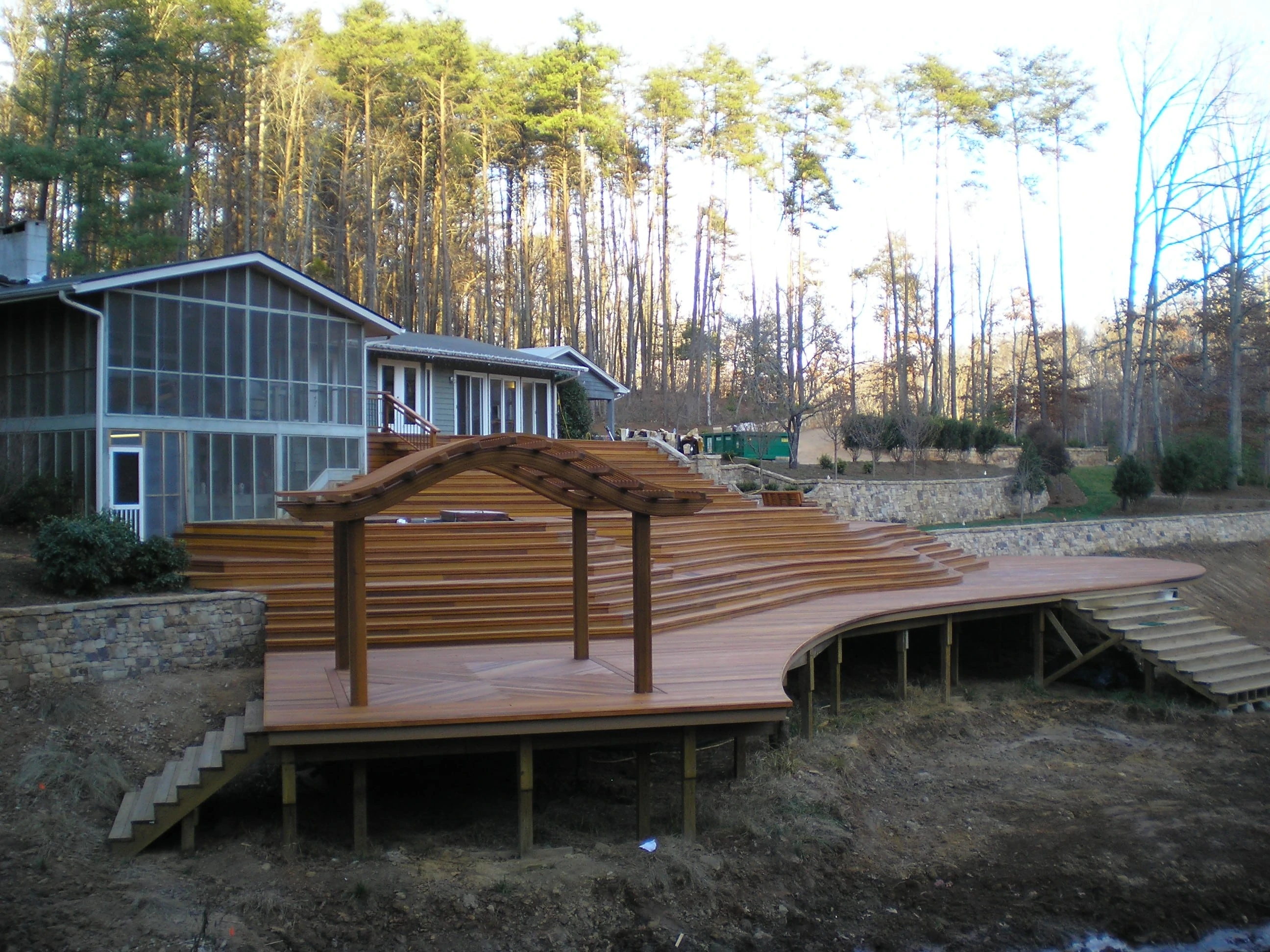 Western Red Cedar One Million Dollar Deck