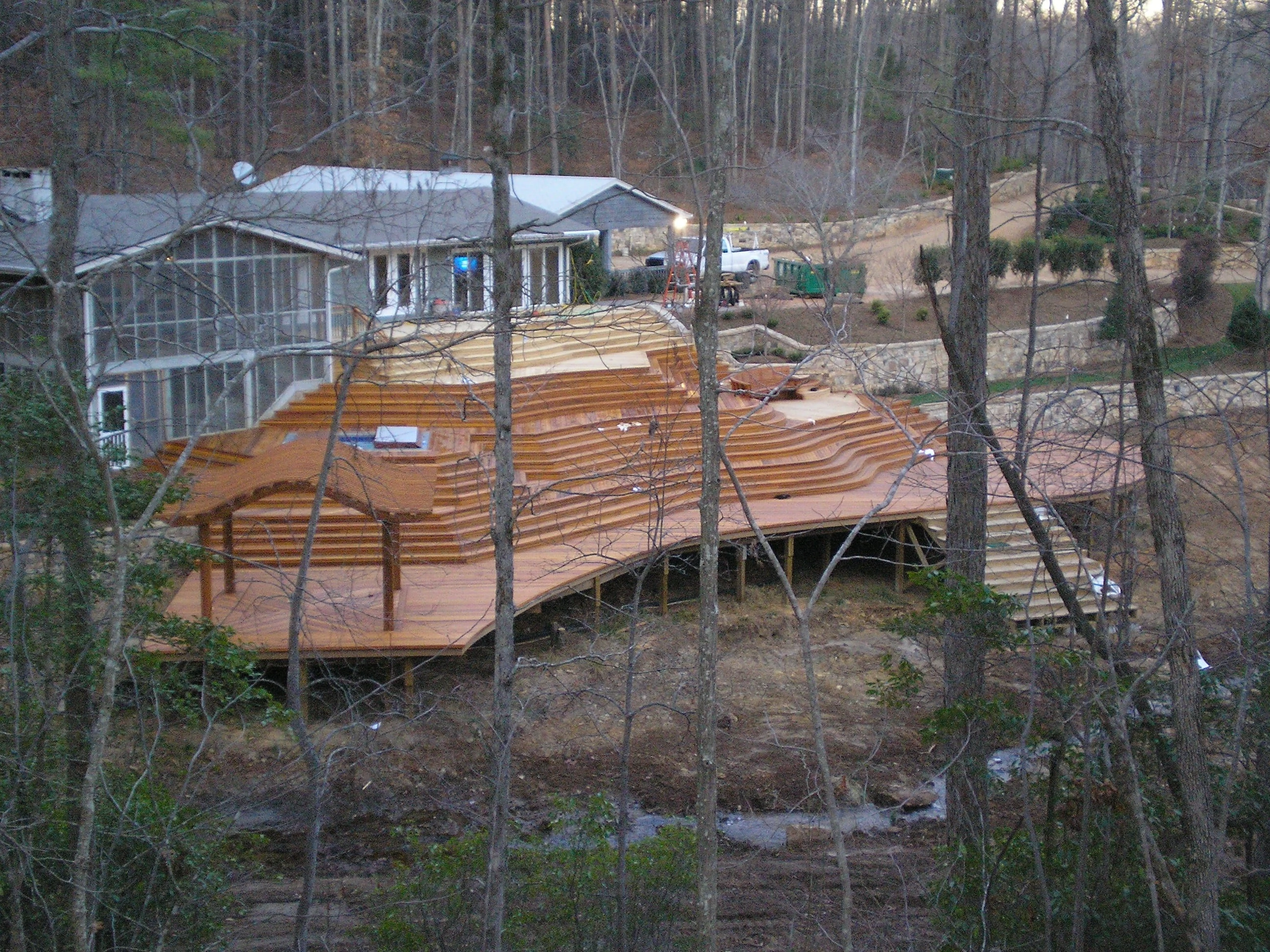 Staining and maintaining a real wood deck
Cedar Mill Deck Company